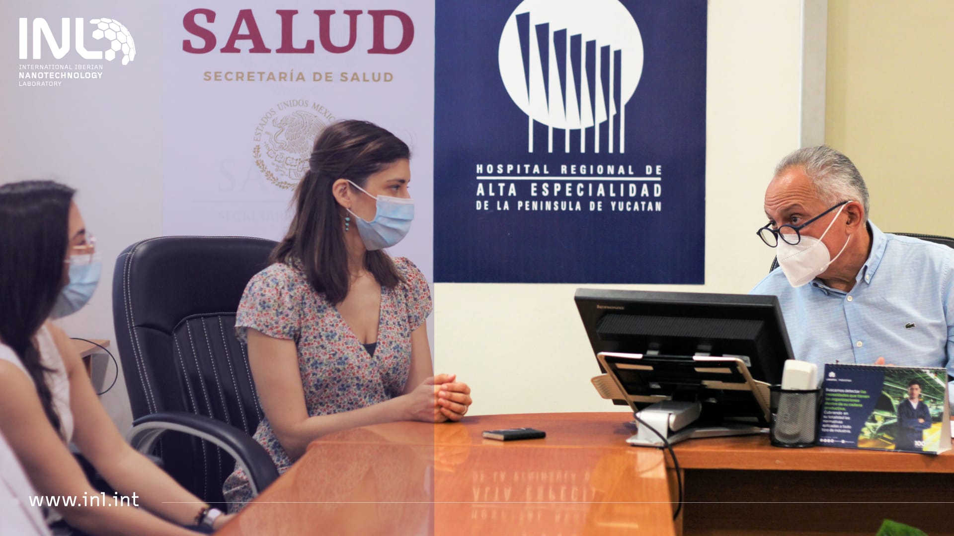 INL delegation visits HRAEPY  – Regional High Specialty Hospital of the Yucatán Peninsula “HRAEPY”