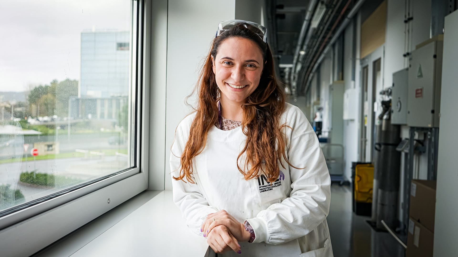 Natalia Spera, developing self-healing materials to enhance corrosion protection capabilities