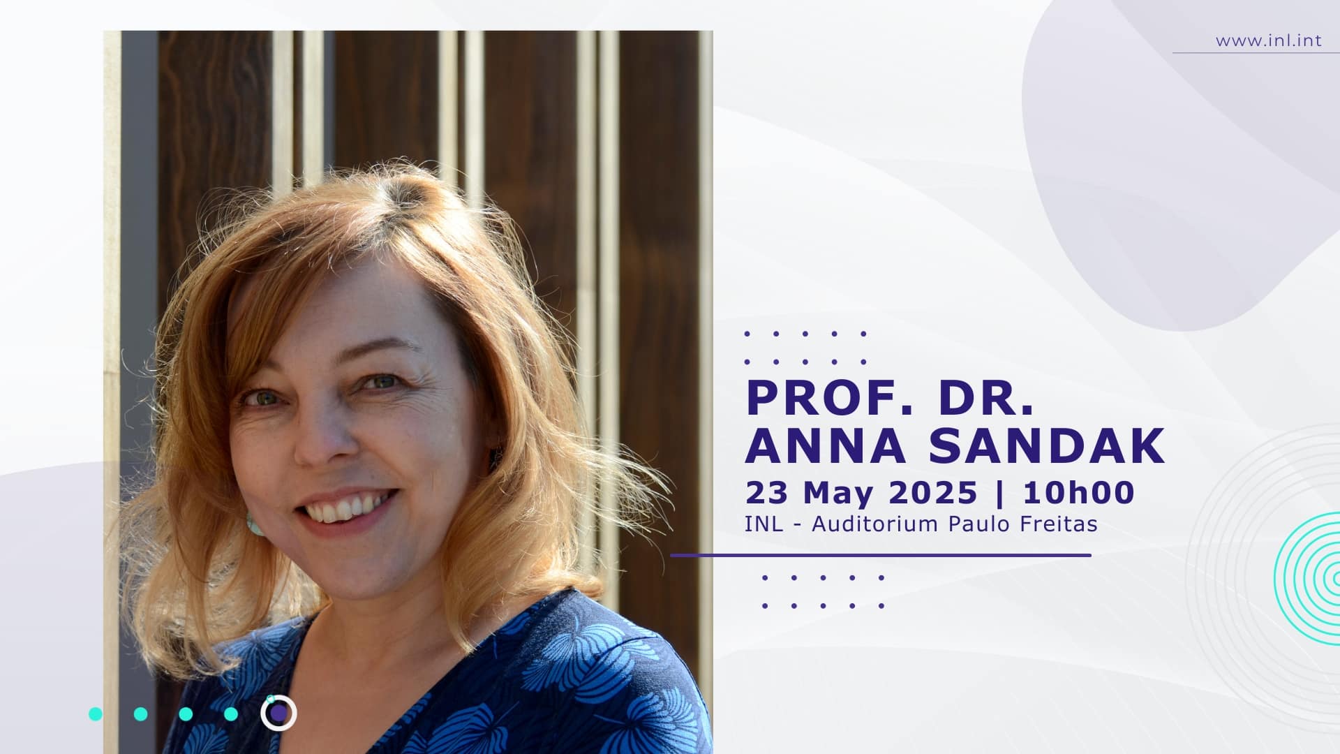 INL Colloquia Series Explores Living Materials with Leading Researcher Dr. Anna Sandak